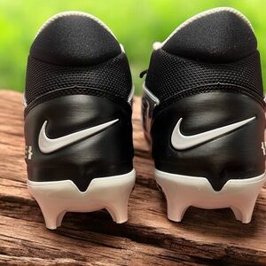 ✨Nike Alpha Football Cleats Black White New Without Box Men’s Size 12 / 12.5✨